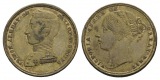 England, Albert u. Victoria Queen; Bronzemedaille o.J.; 4,88 g...