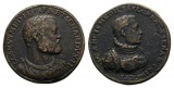 Italien, Nachguss der Renaissance; Bronzemedaille; 39,83 g Ø ...