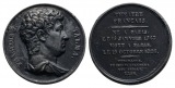 Frankreich, Francois Talma; Eisenmedaille 1826; 32,89 g Ø 42 mm
