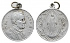 Pius X, tragbare Aluminiummedaille o.J.; 3,64 g, Ø 32 mm