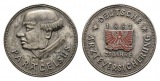 Paracelsius, versilberte Messingmedaille 1881; 10,82 g, Ø 30 ...