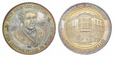 Wiesbaden, Denkmalpflege  o.J., Silbermedaille 1000 AG, 14,87 ...