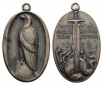 Deutsches Reich, Kupfermedaille 1915, versilbert, tragbar; 16,...