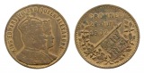 England, Krönungsmedaille 1902, Bronze; 3,18 g, Ø 23 mm