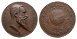 Belgien, Leopold II, Bronzemedaille 1894; 92,41 g, Ø 60 mm