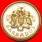 + GROSSBRITANNIEN (1973-2007): BARBADOS ★ 5 CENTS 2001 VZGL ...