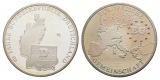 BRD, 40 Jahre Bundesrepublik Deutschland; Silbermedaille o.J.;...