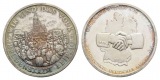 Leipzig; Heldenstadt, Silbermedaille o.J.; 999 AG, 20,25 g, Ø...