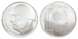 Italien; Mussolini, versilberte Medaille 1928; 16,24 g, Ø 35 mm
