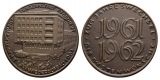 Pforzheim; Wiederaufbau, Bronzemedaille 1962; 41,44 g, Ø 50 mm