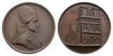 Italien; Pius VII , Bronzemedaille o.J.; 35,24 g, Ø 41 mm