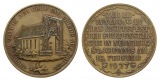 Nürnberg; Richtfest Friedenskirche, Bronzemedaille 1927; 18,4...