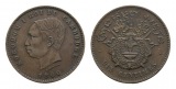 Kambodscha, 10 Centimes 1860