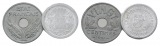 Ausland; 2 Kleinmünzen (1941/1921)