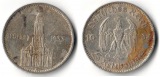 BRD, Drittes Reich 5 Reichsmark  1934 A + 99 andere 5 Reichsma...