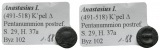 Antike, Byzanz, Kleinbronze; 1,88 g