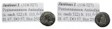 Antike, Byzanz, Kleinbronze; 2,24 g