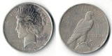 USA  1 Dollar  1923  Peace Dollar    FM-Frankfurt    Feinsilbe...