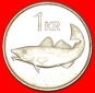 + GROSSBRITANNIEN FISCH (1989-2011): ISLAND ★ 1 KRONA 2003 V...