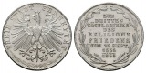 Linnartz Frankfurt Doppelgulden 1855 3.Säcularfeier des Relig...