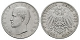 Linnartz KAISERREICH Bayern Otto 3 Mark 1908 D ss
