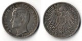 Bayern, Kaiserreich  5 Mark  1893 D  Otto 1886-1913   FM-Frank...