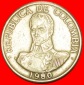 + BOLIVAR (1819-1830): KOLUMBIEN ★ 1 PESO 1980! OHNE VORBEHALT!