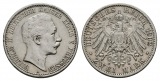 Linnartz KAISERREICH Preussen Wilhelm II. 2 Mark 1902