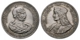 Linnartz Sachsen Albert Silbermedaille 1898 a.d. 25-jähriges ...