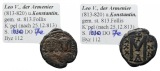 Antike, Byzanz, Bronze; 4,64 g