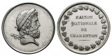 Linnartz Frankreich Silbermedaille o.J. Asklepios stgl- Gewich...