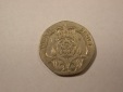 D01 Großbritannien 20 Pence 1984 in ss+ Orginalbilder