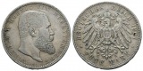 Württemberg, 5 Mark 1907