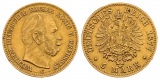 1,79 g Feingold.  Wilhelm I. (1861 - 1888)