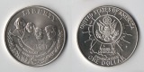 USA  1 Dollar 1991P  Mount Rushmore FM-Frankfurt  Feingold: 24...