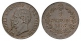 Italien; Königreich, 1 Centesimo 1867