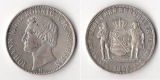 Sachsen  Ausbeutethaler 1863 - Segen des Bergbaues   FM-Frankf...