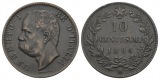 Italien; 10 Centesimi 1894