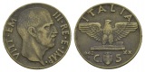 Italien; 5 Centesimi 1942