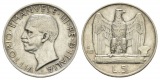 Italien; 5 Lire 1927