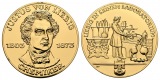 Linnartz Medicina in nummis vergoldete Silbermedaille 1873 NP ...
