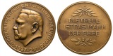 Linnartz Hindenburg Bronzemedaille 1927 a.s. 80.Geburtstag vz ...