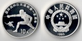 China  10 Yuan  1993  Olympiade - Fechten  FM-Frankfurt Feinsi...