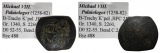 Antike, Byzanz, Billon Trachy; 2,26 g