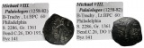 Antike, Byzanz, Billon Trachy; 1,70 g
