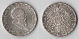 Sachsen-Meiningen, Kaiserreich  2 Mark  1901 D  Georg II. 1866...