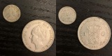 Niederlande  10 Cents 1912/ 1 Gulden 1923  Queen Wilhelmina   ...