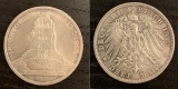 Sachsen, Kaiserreich  3 Mark  1913 E    Völkerschlacht bei Le...