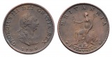 Linnartz Großbritannien, Georg III., Farthing 1799,  S. 3779, vz