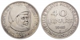 Linnartz RAUMFAHRT - Silbermedaille 1969, 49,62/fein, st